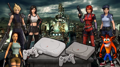 the full image with the Final Fantasy VII world and all those specific game characters
